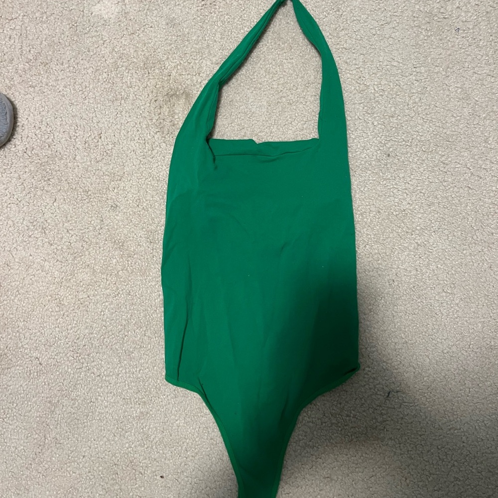 FREE PEOPLE green bodysuit